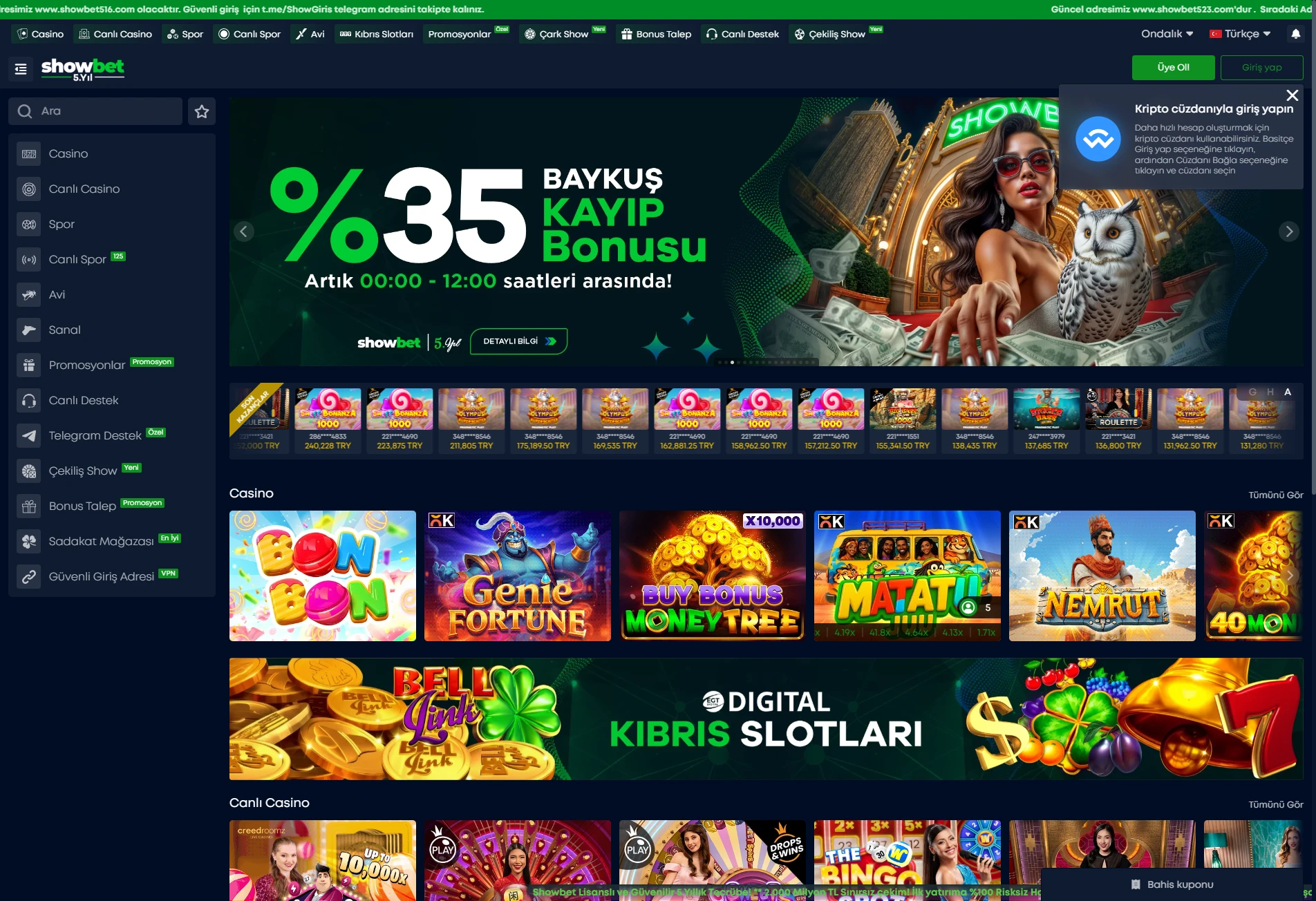 Showbet