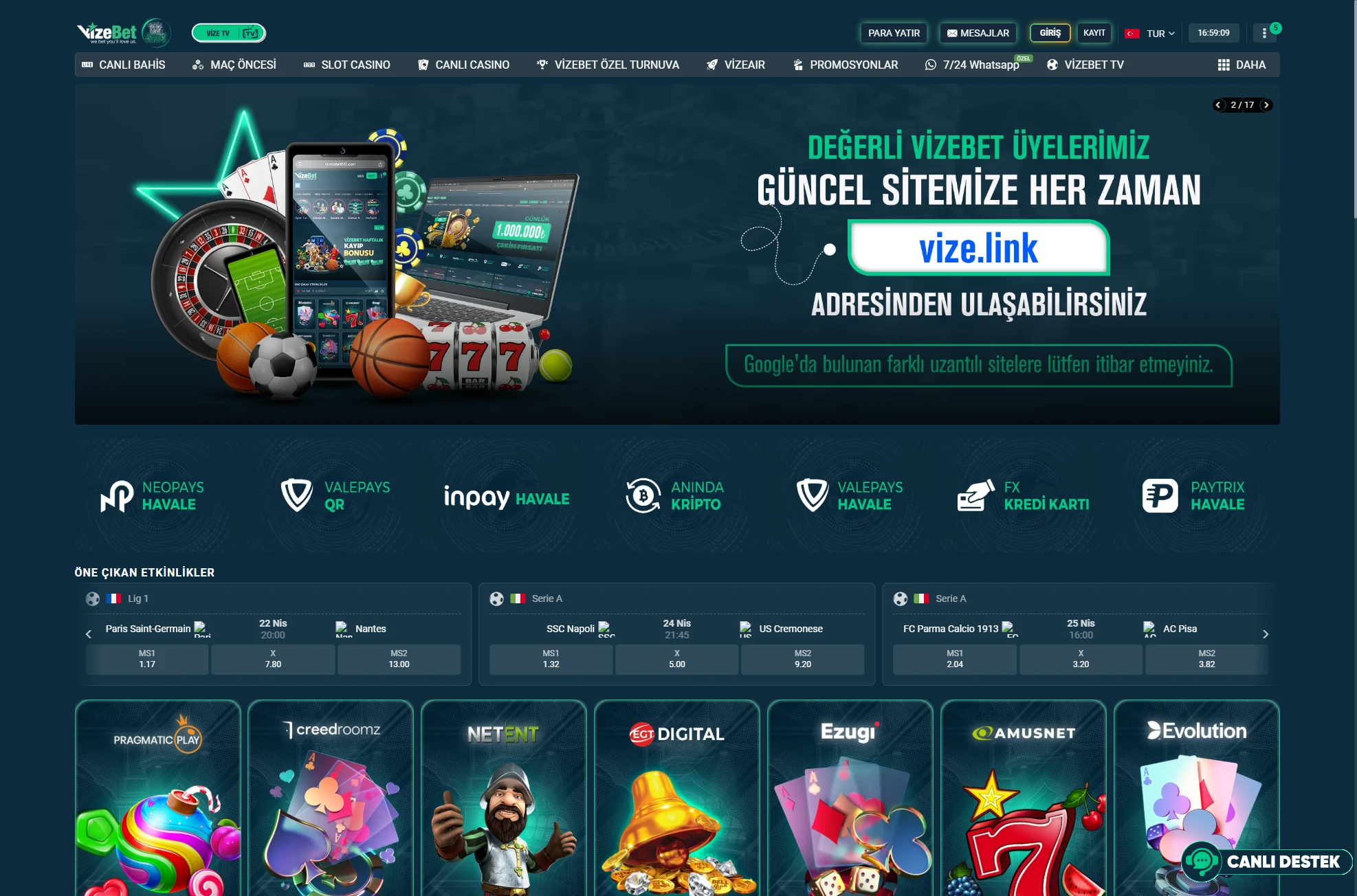 Vizebet